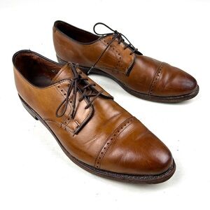 Allen Edmonds Clifton Mens Brown Leather Dress Shoes Size 11D